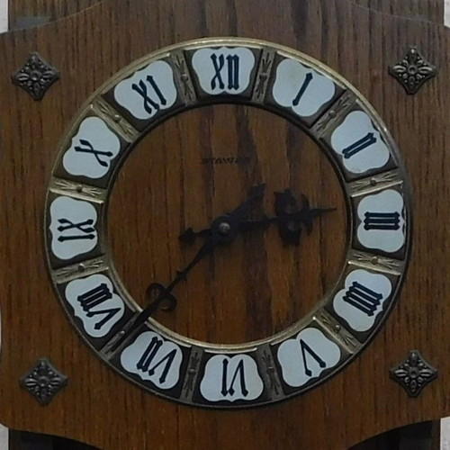 Staiger wall clock German vintage, about 80 years, analog