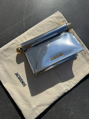 Jacquemus limited edition silver crossbody bag