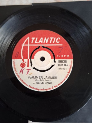 The J.Geils Band Wammer Jammer / Looking For A Love βινύλιο μεταχειρισμένο, 7'' 45RPM