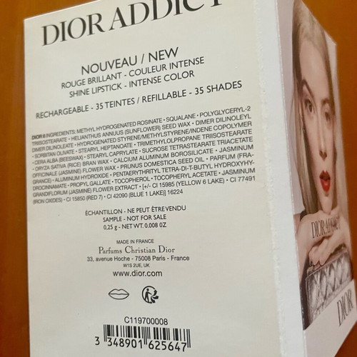 Dior Addict Shine Lipstick 008 new, 0.25 gr