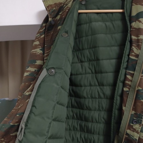 Military jacket with lining size XL like new