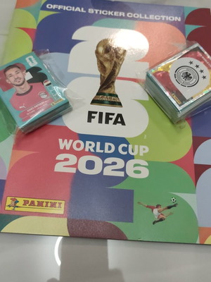 FIFA World Cup 2026 album with 240+ stickers
