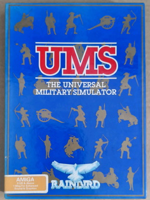 UMS The Universal Military Simulator Rainbird Amiga like new