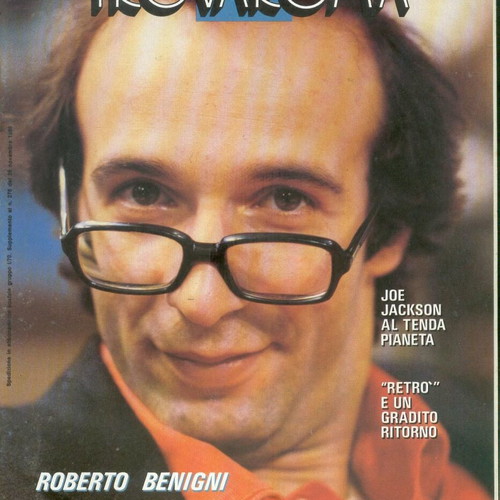 La Repubblica Trovaroma No 276 magazine 1986 Roberto Benigni