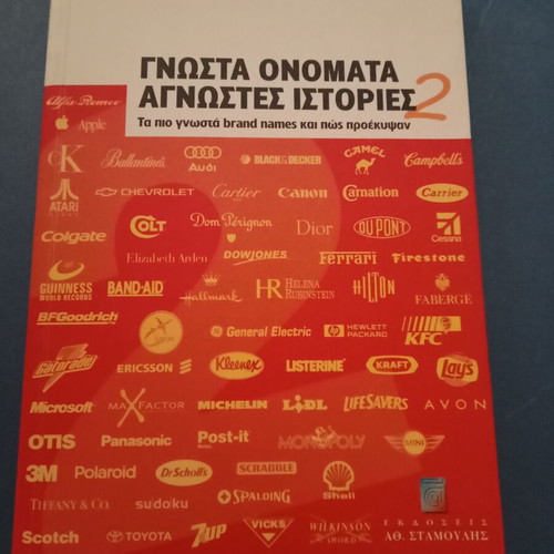 Known Names Unknown Stories book like new, Greek edition