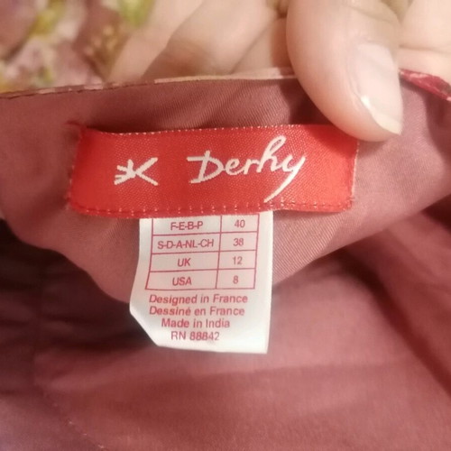 Rene Derhy midi dress new, colorful embroidered design