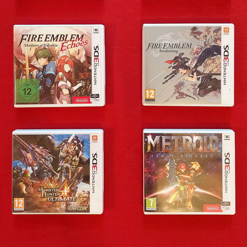 Nintendo 3DS παιχνίδια μεταχειρισμένα, συλλογή με 6 τίτλους