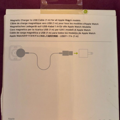 Apple Watch charging cable like new without plug