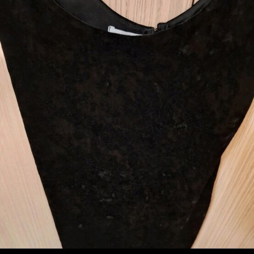 Velvet dress BSB xs new, black with strap