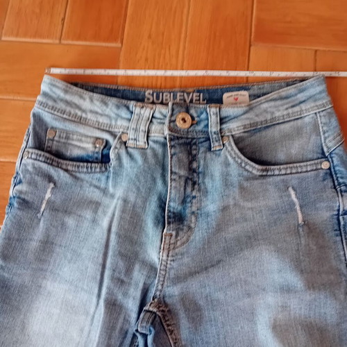 Sublevel women's jeans size S like new blue