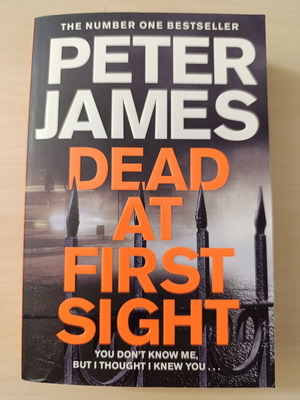 Dead at First Sight novel by Peter James like new, English