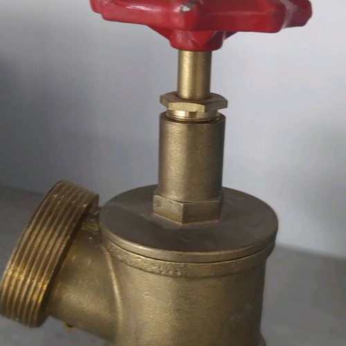 Angle valve 2" new with valve for fire hose connection