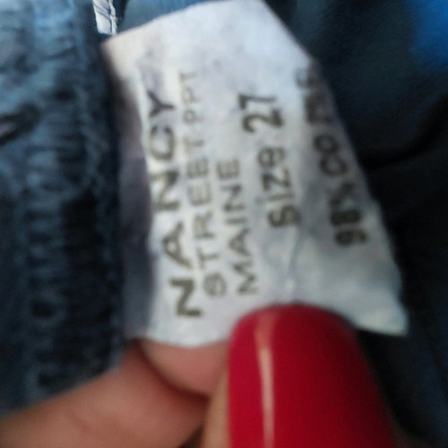 Blue women's jeans size 27 like new