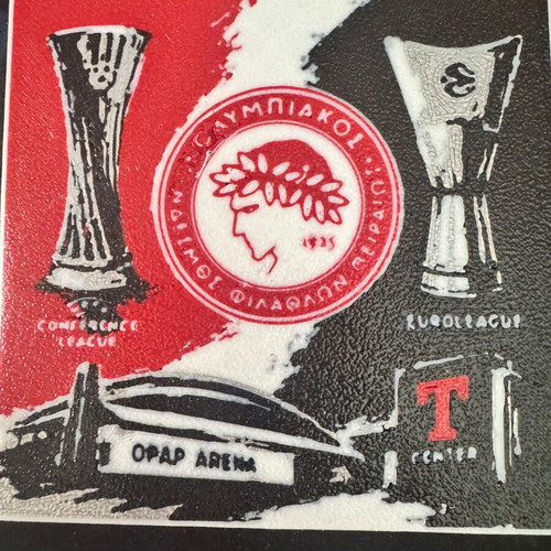 Olympiacos coaster set new, Conference OPAP Arena and Euroleague T-Center