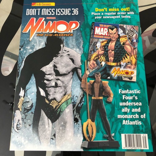 Marvel Classic Figurines Magazine 35 Gambit like new, Eaglemoss in English
