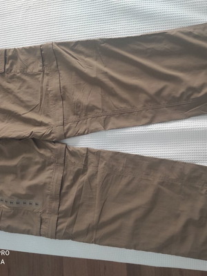 Columbia Silver Convertible Cargo Pants new, size 40 inches, brown