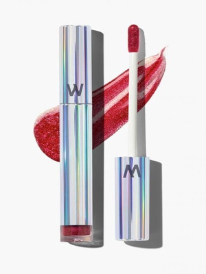 Wonderskin Wonder Blading Top Gloss Red Glitter new