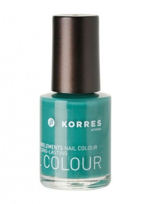 Korres Nail Colour 39 Green Seaweed лак за нокти 10ml нов