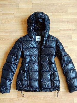 Aspesi Goose Down Jacket like new, black, XS