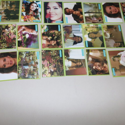 Rozalinda Thalia cards, set of 22, Mexican TV series