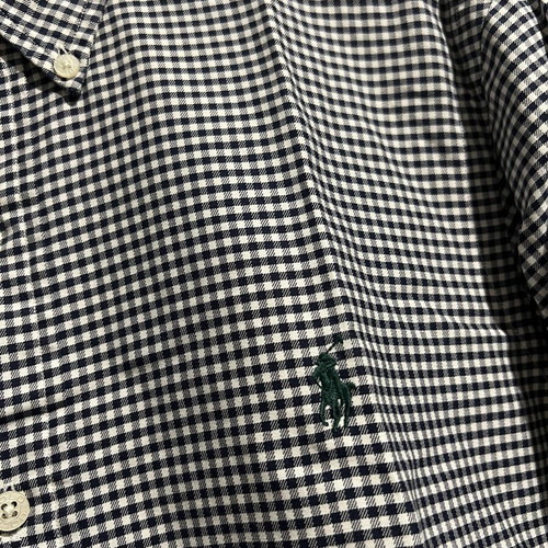 Ralph Lauren shirt used, size S, black and white