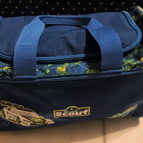 Scout Alpha school bag used, German, ergonomic design