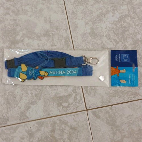 Athens 2004 Olympic Games Lanyard new, official souvenir