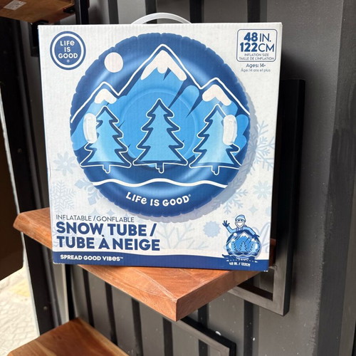 Snow Tube new, size 122x122x35 cm, dark blue