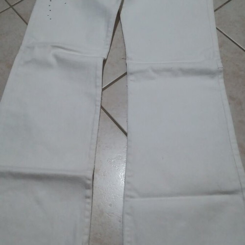 White denim jeans, size M / 38 / 10