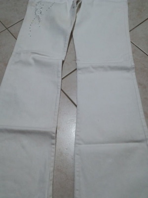 White denim jeans, size M / 38 / 10