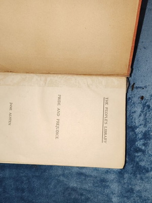 Pride and Prejudice by Jane Austen, The People's Library 1908
