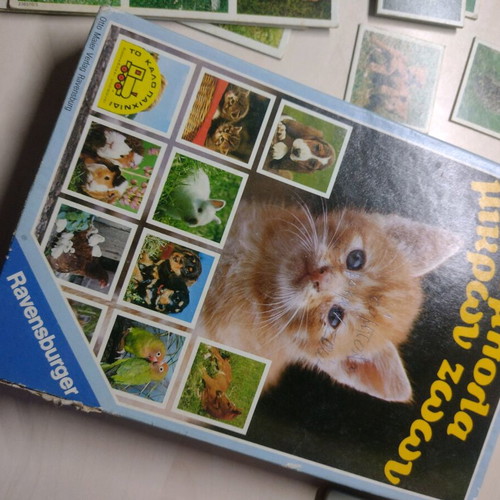 Tombola of small animals used, 90s board game