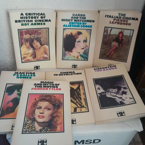 The Cinema Two Series 1970 collection used cinema books in English