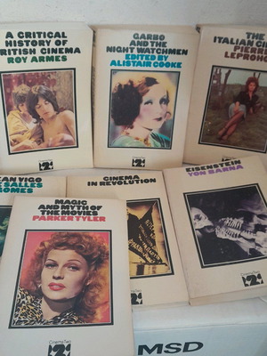 Συλλογή The Cinema Two Series 1970 μεταχειρισμένα βιβλία για τον κινηματογράφο στα αγγλικά