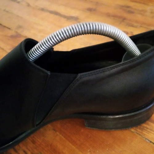 Giorgio Armani leather men's shoes like new, black, size 41