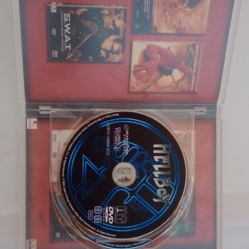 Hellboy DVD movie used with subtitles