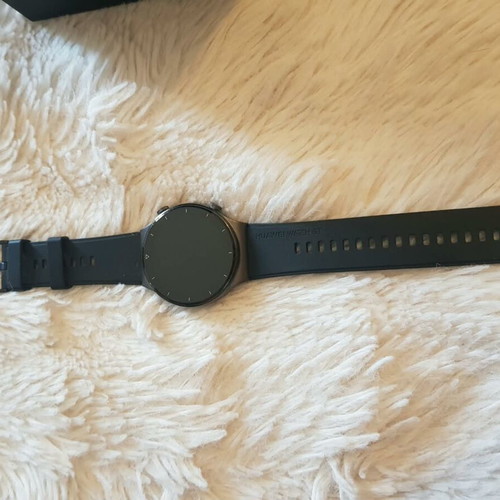 Huawei Watch GT 2 Pro smartwatch, black, titanium frame