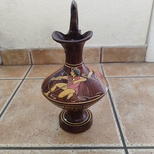 Red-Figure Ancient Greek Decorative Vase like new