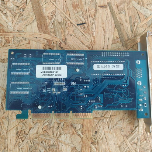 Nvidia Riva TNT2 M64 32MB AGP graphics card used