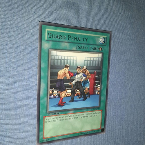 Yu-Gi-Oh! κάρτα Guard Penalty καινούργιο