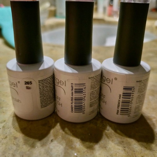 Set for semi-permanent with nail lamp and 12 nail polishes like new
