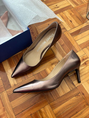 Γόβες Stuart Weitzman μεταχειρισμένες, καφέ, μέγεθος 37, τακούνι 7.5 εκ.