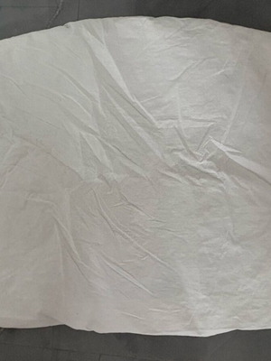 Ikea fitted sheet for crib used, white 140 cm