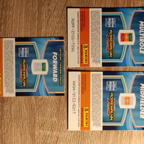 Adrenalyn Super League 2023-24 cards rare like new