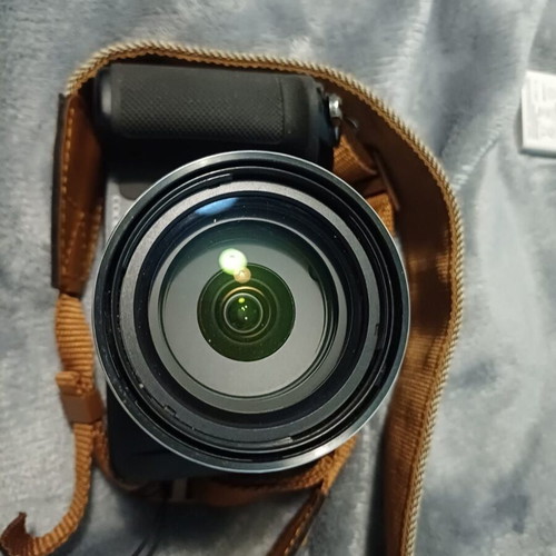 Nikon Coolpix P510 camera used with accessories