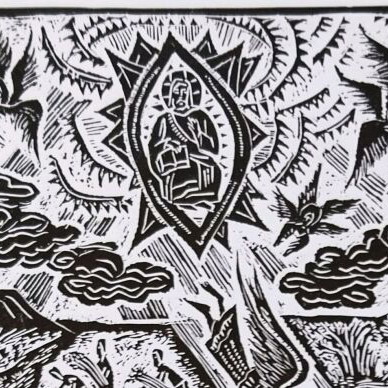 Linocut Harvest new