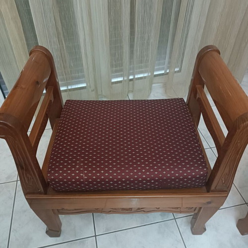 Living room set used with sofa, armchairs, table and stool
