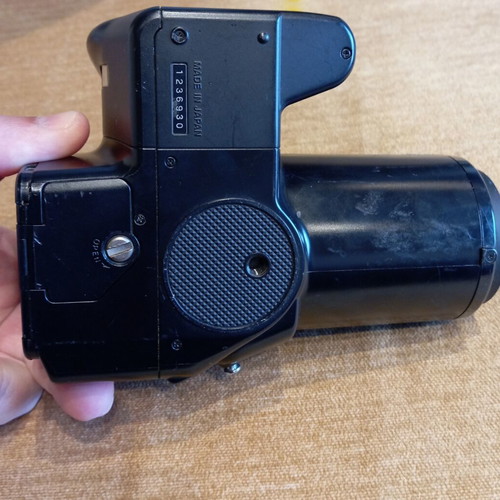 Olympius analog electronic camera used from the 90s
