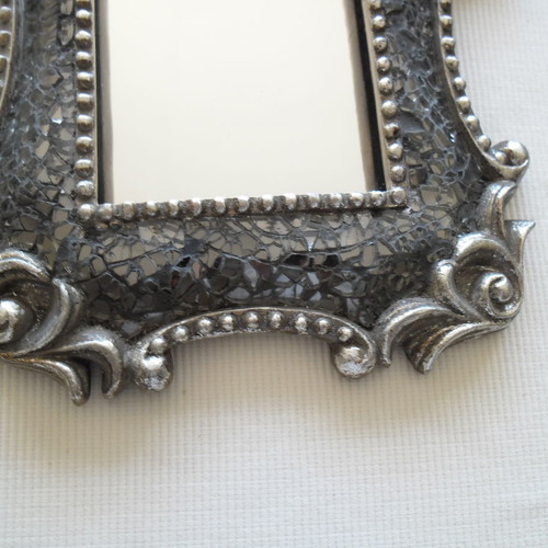 Mirror used, height 32cm, width 22cm