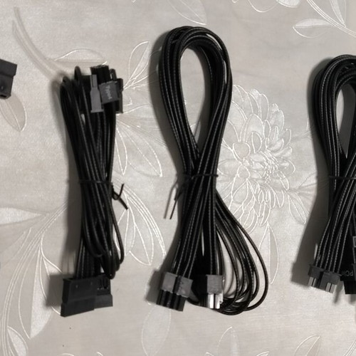 PSU cables like new, set of 5 kits